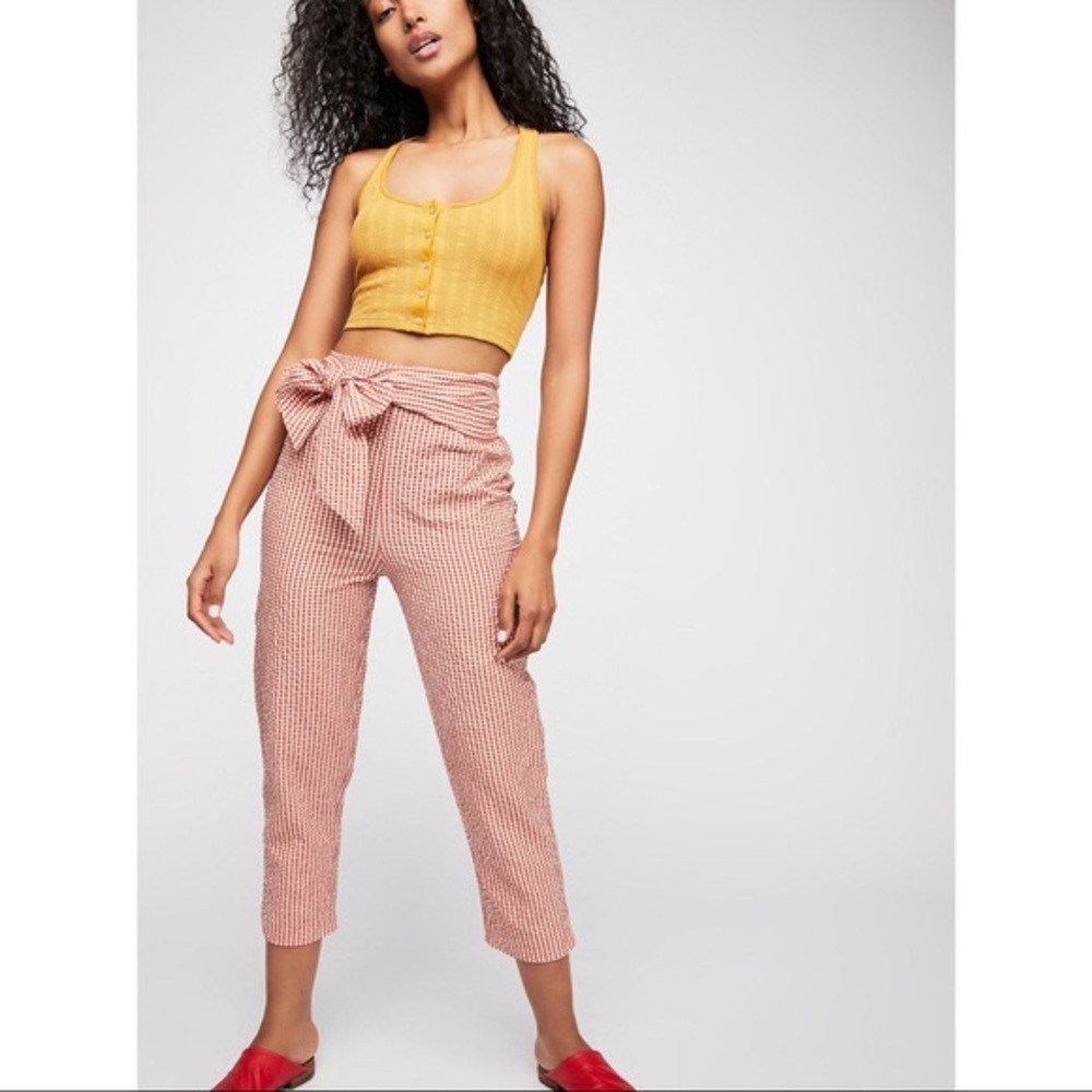 Free People West Side Tie Pants